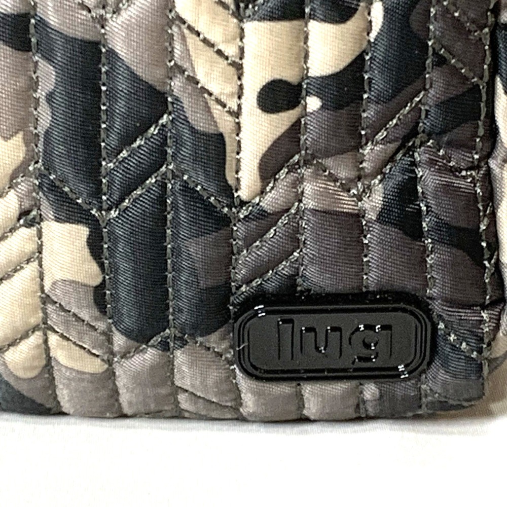 LUG Ranger Crossbody Bag Gray Camo Travel Organizer Pockets - Picture 3 of 12